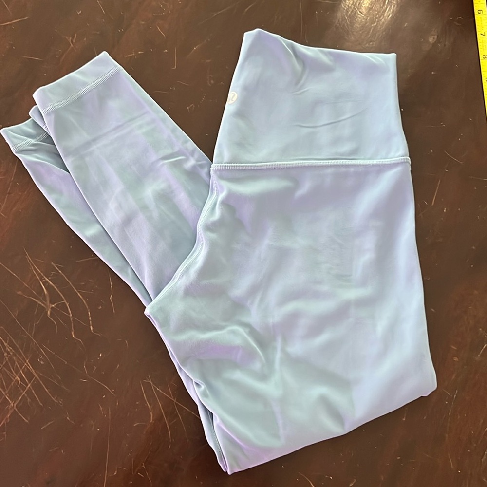 Lululemon Align High Rise Crop 23” Size 8. Utility Blue.
